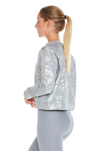 Load image into Gallery viewer, Foil Me Not Sweatshirt Silver