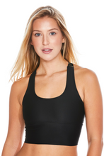 Load image into Gallery viewer, High Compression Recycled Bra Crop - Black