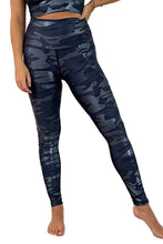 Load image into Gallery viewer, Full Soul - Navy Camo Legging