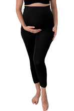 Load image into Gallery viewer, Maternity Leggings Black