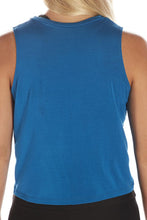 Load image into Gallery viewer, Mykonos Blue Dream Crop Top