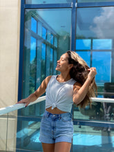 Load image into Gallery viewer, Grey Dream Crop Top