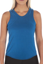 Load image into Gallery viewer, Mykonos Blue Hourglass Tank