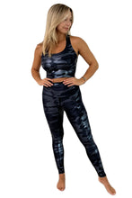 Load image into Gallery viewer, Full Soul - Navy Camo Legging