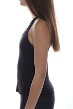 Load image into Gallery viewer, Black Racerback Tank