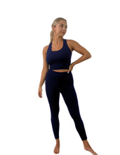 Load image into Gallery viewer, Second Soul Legging with Pocket - Navy
