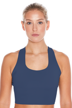 Load image into Gallery viewer, EcoSoft Recycled Bra Crop - Navy