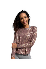 Load image into Gallery viewer, Foil Me Not Sweatshirt Rose Gold