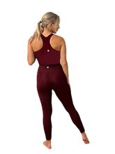 Load image into Gallery viewer, Second Soul Legging with Pocket - Wine