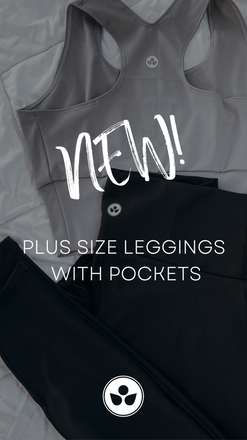 New Plus Size Leggings with Pockets!