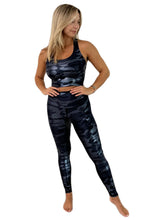 Load image into Gallery viewer, Full Soul - Navy Camo Legging
