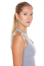 Load image into Gallery viewer, EcoSoft Recycled Bra Crop  - Grey

